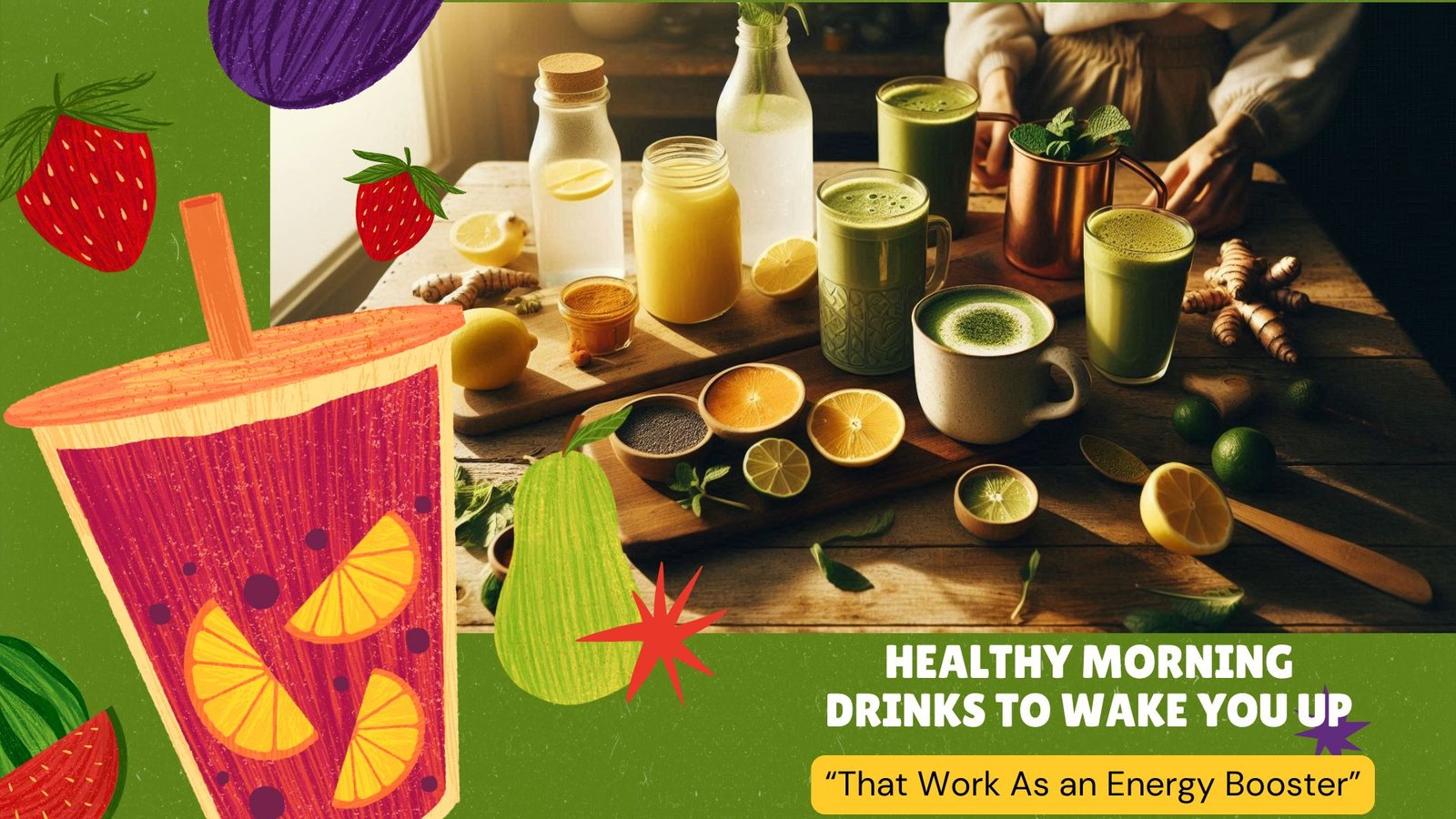 Healthy Morning Drinks to Wake You Up
