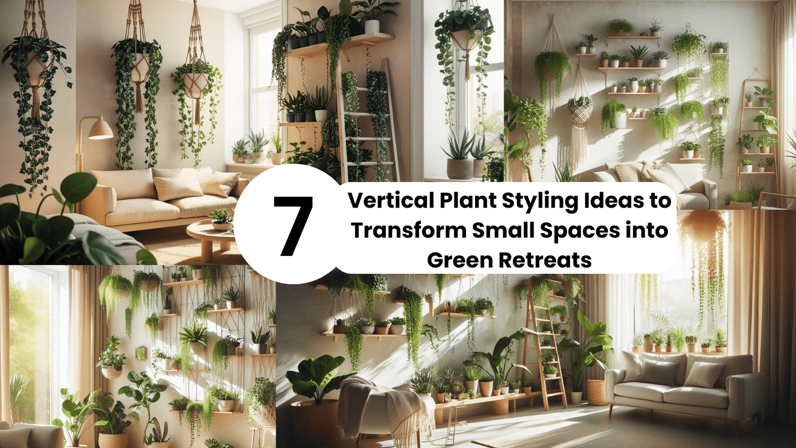 vertical plant styling ideas