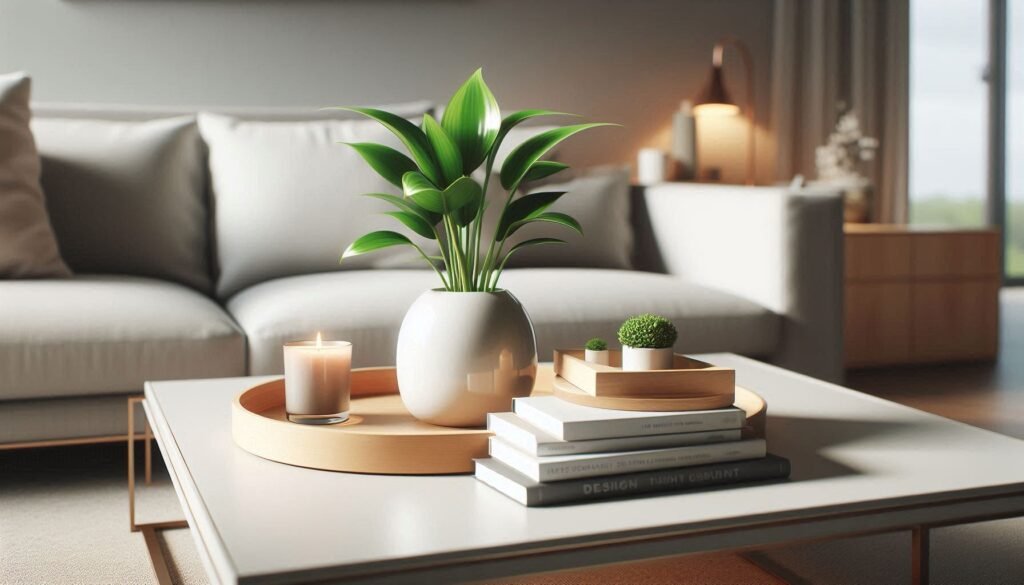 compact home plant styling