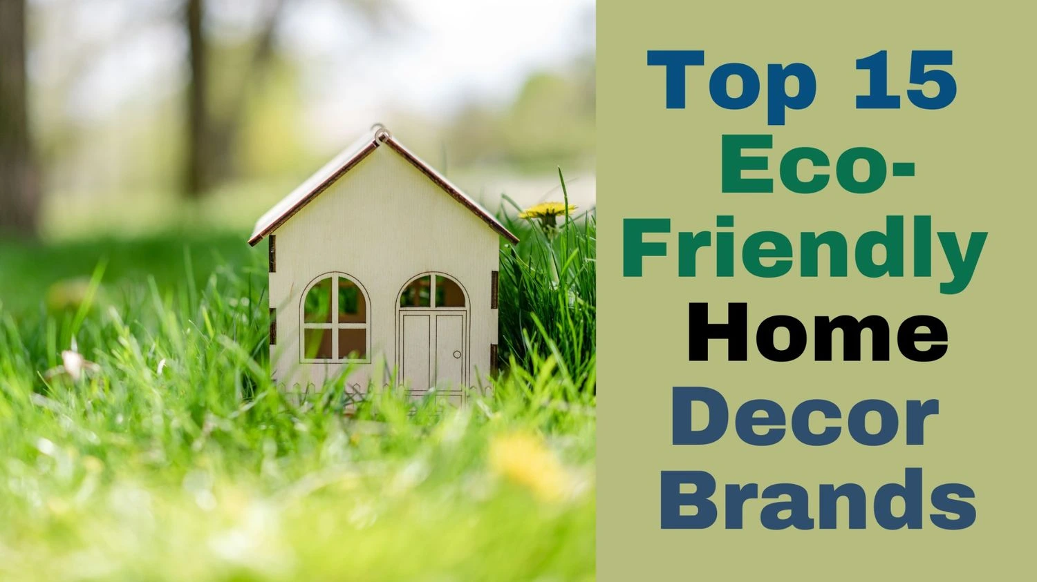 Top 15 Eco-Friendly Home Decor Brands