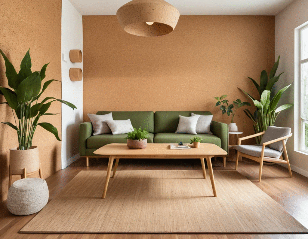 Bamboo and Cork Decor Items