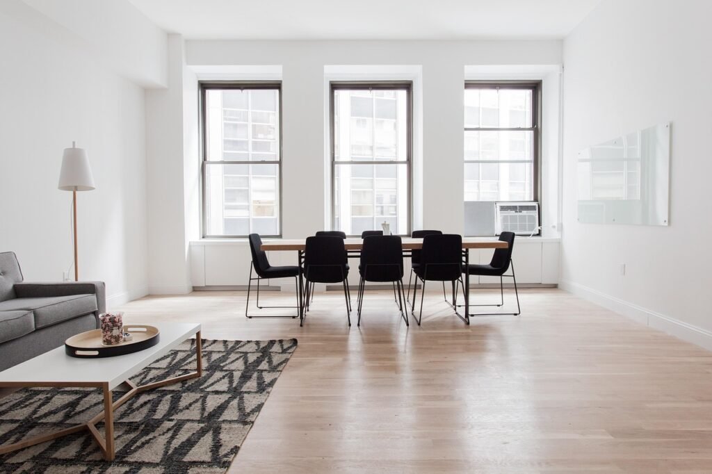 neutral color palette living room