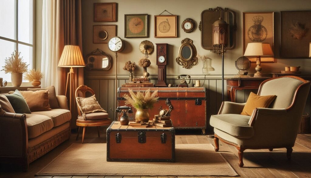 vintage and second-hand decor