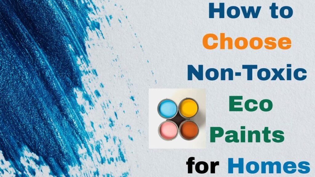 Non-Toxic Eco Paints for Homes